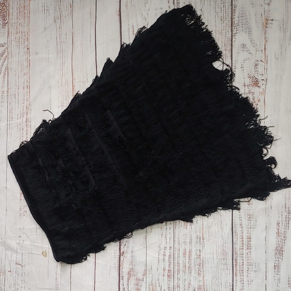 EXPRESS VINTAGE STYLE FRINGE SKIRT - Picture 1 of 5